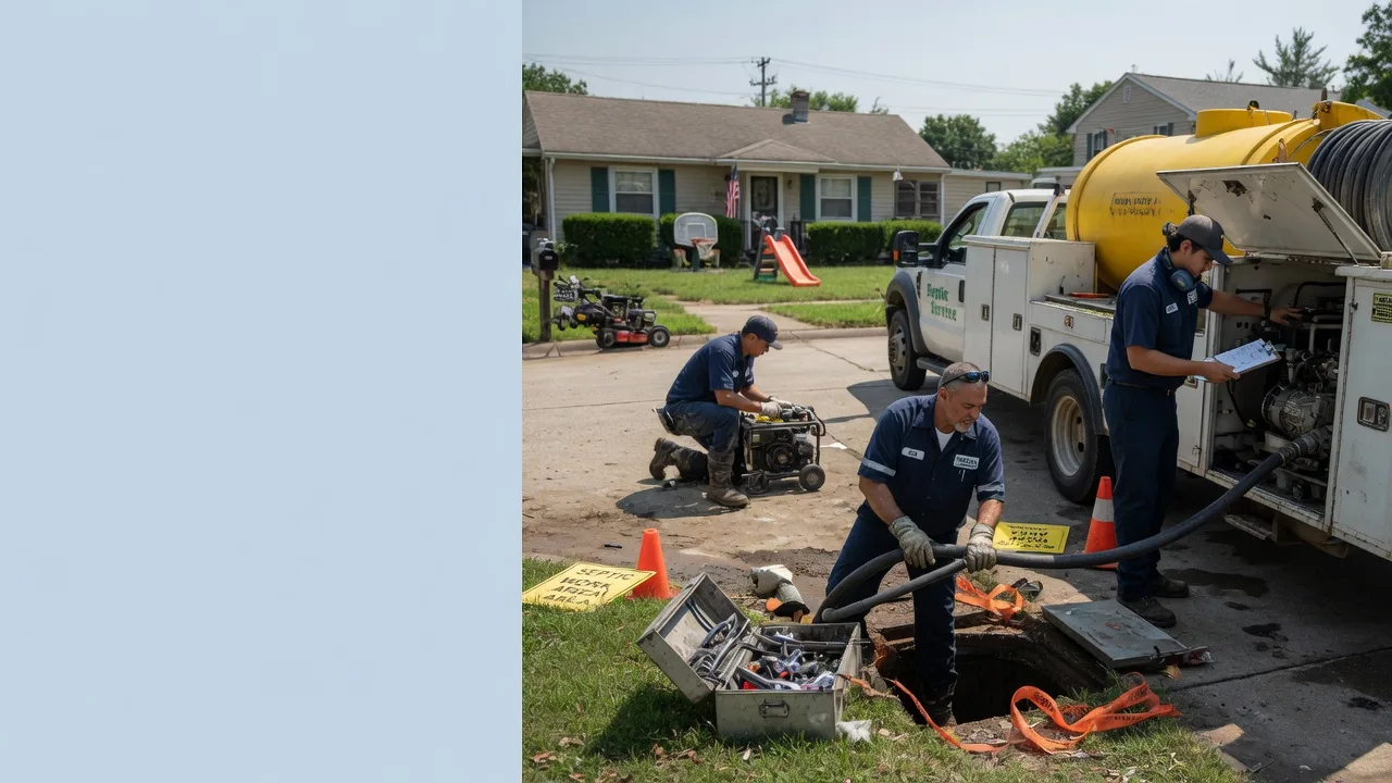 Septic Tank Pumping in Baxter Springs, KS near me